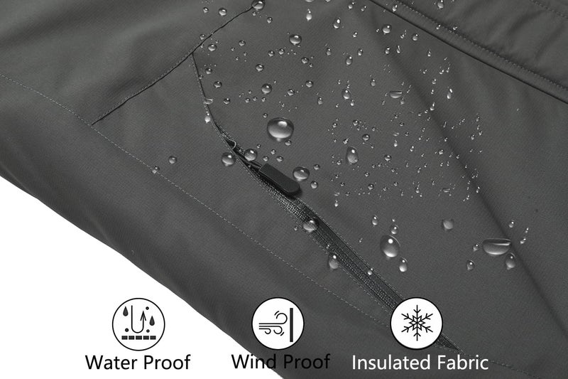 MOERDENG Women's Waterproof Ski Jacket Warm Winter Snow Coat Mountain Windbreaker Hooded Raincoat Jacket - Image 5